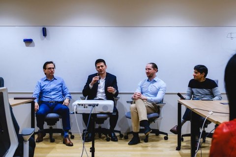 Panel discussion at the Robotics × AI × Enterprises event